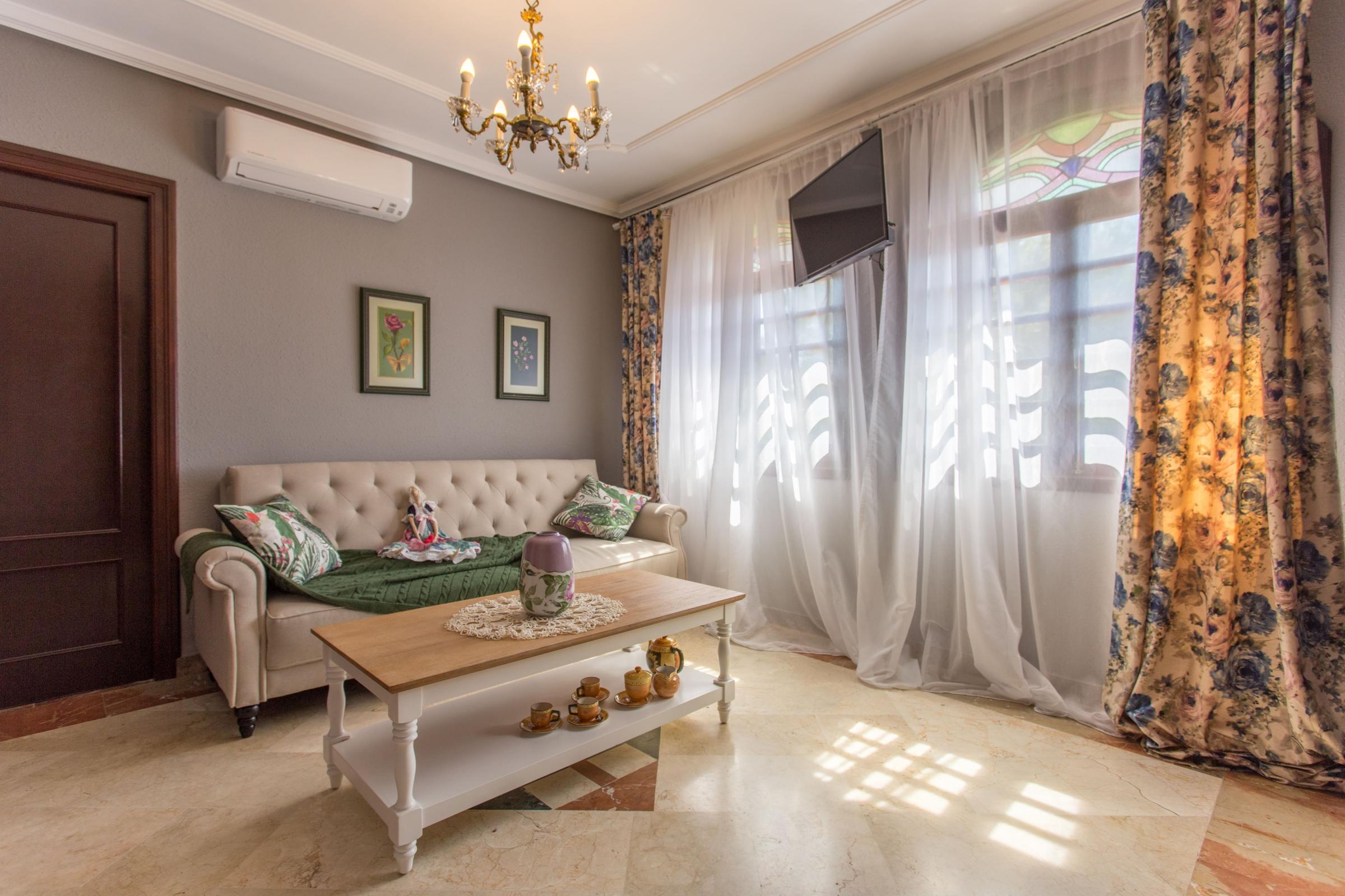 Family apartments with balcony